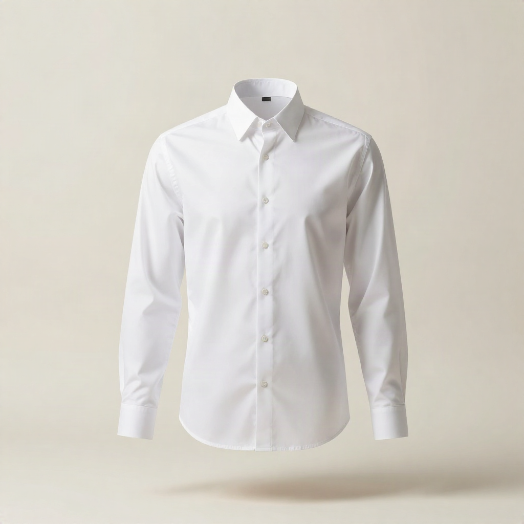 White Shirt Regular Cut 