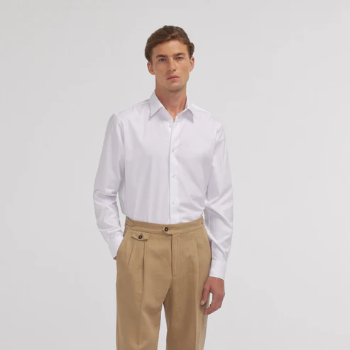 White Shirt Regular Cut 